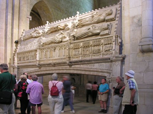 De graven van de koningen en koninginnen van Aragon